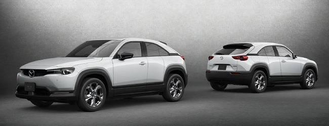 マツダの新世代コンパクトSUV「MX-30」の電気自動車が市場デビュー